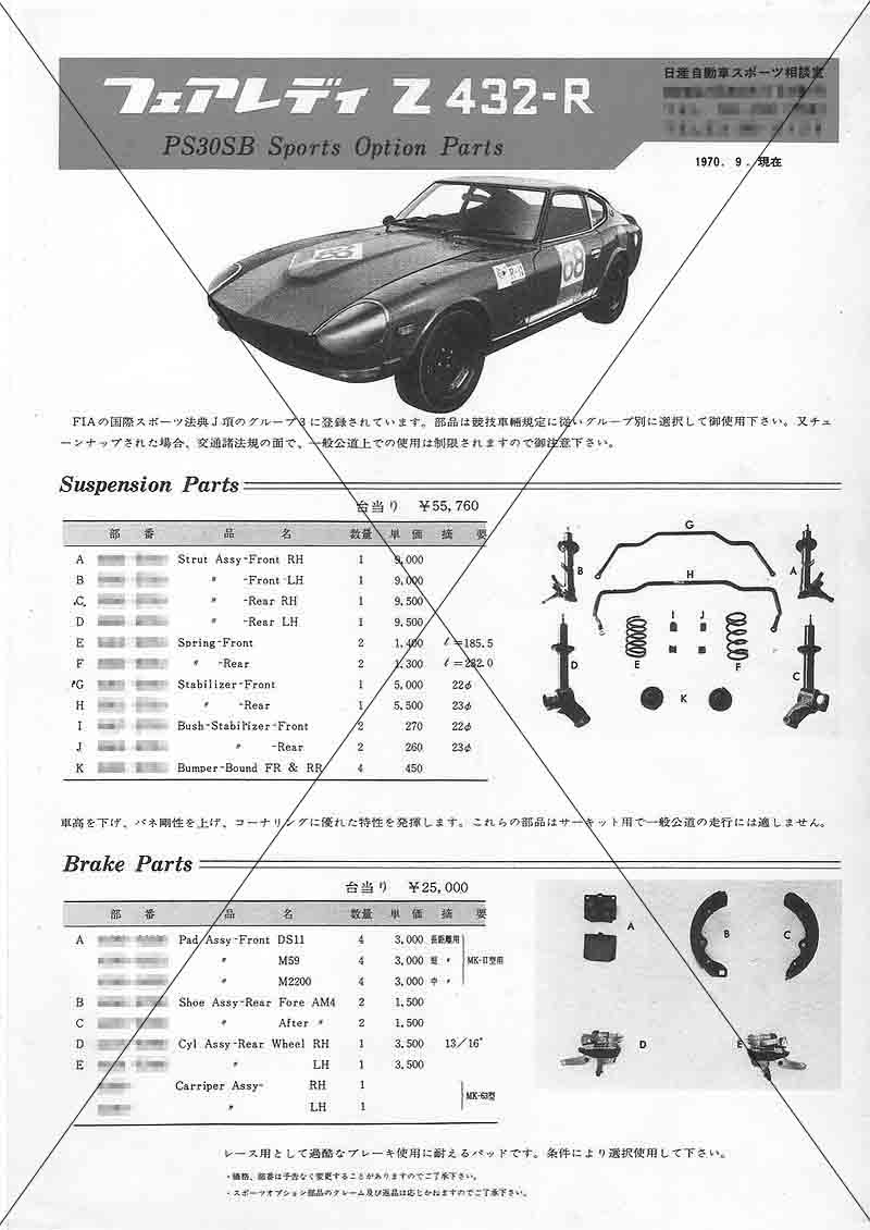 日産自動車スポーツ相談室発行 L28クロスフローエンジン